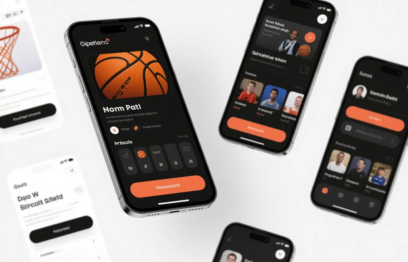 篮球在线APP界面示意图